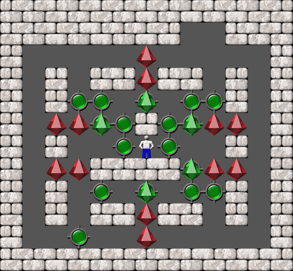 Сокобан More Bugs collections уровень 480